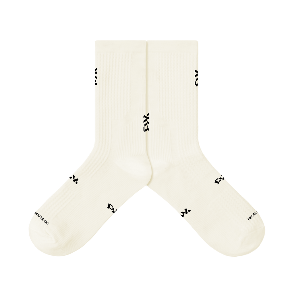 Flight Sock - Race Off White