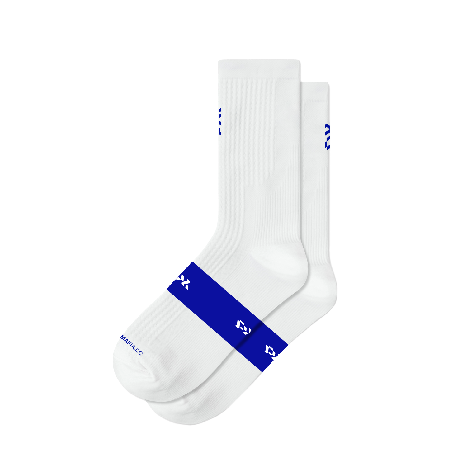 Flight Sock - White Blue